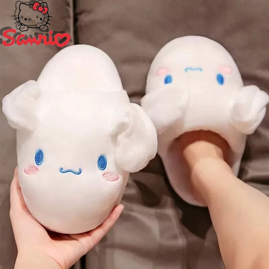 Sanrio Anime Cinnamoroll Movable Ears Slippers