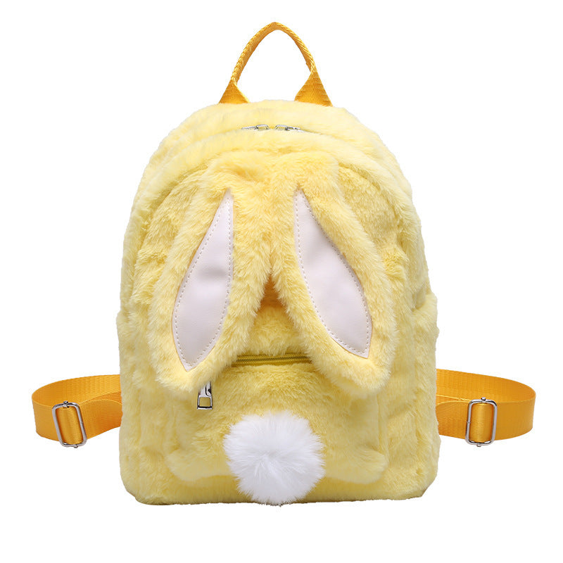 Women's Cute Rabbit Ears Bags Fashion Mini Backpack Kids