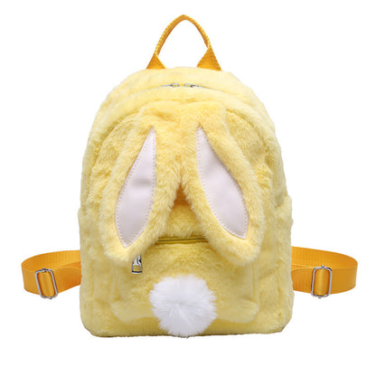 Women's Cute Rabbit Ears Bags Fashion Mini Backpack Kids