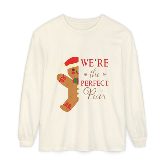 Gingerbread 'We're the Perfect Pair' Long Sleeve T-Shirt