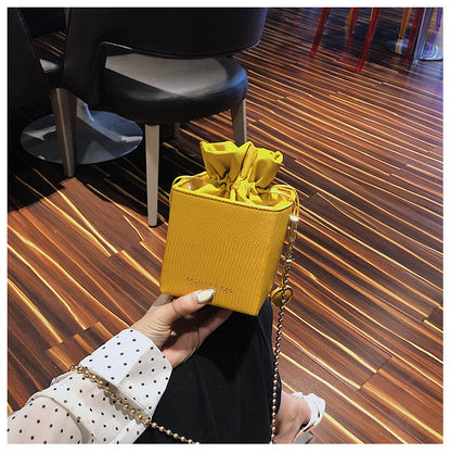 Women's bags new pumping bucket bag