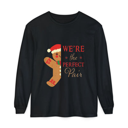 Gingerbread 'We're the Perfect Pair' Long Sleeve T-Shirt