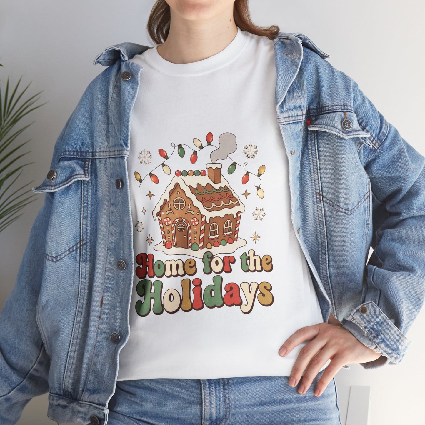 Holiday Gingerbread 'Home for the Holidays' Tee