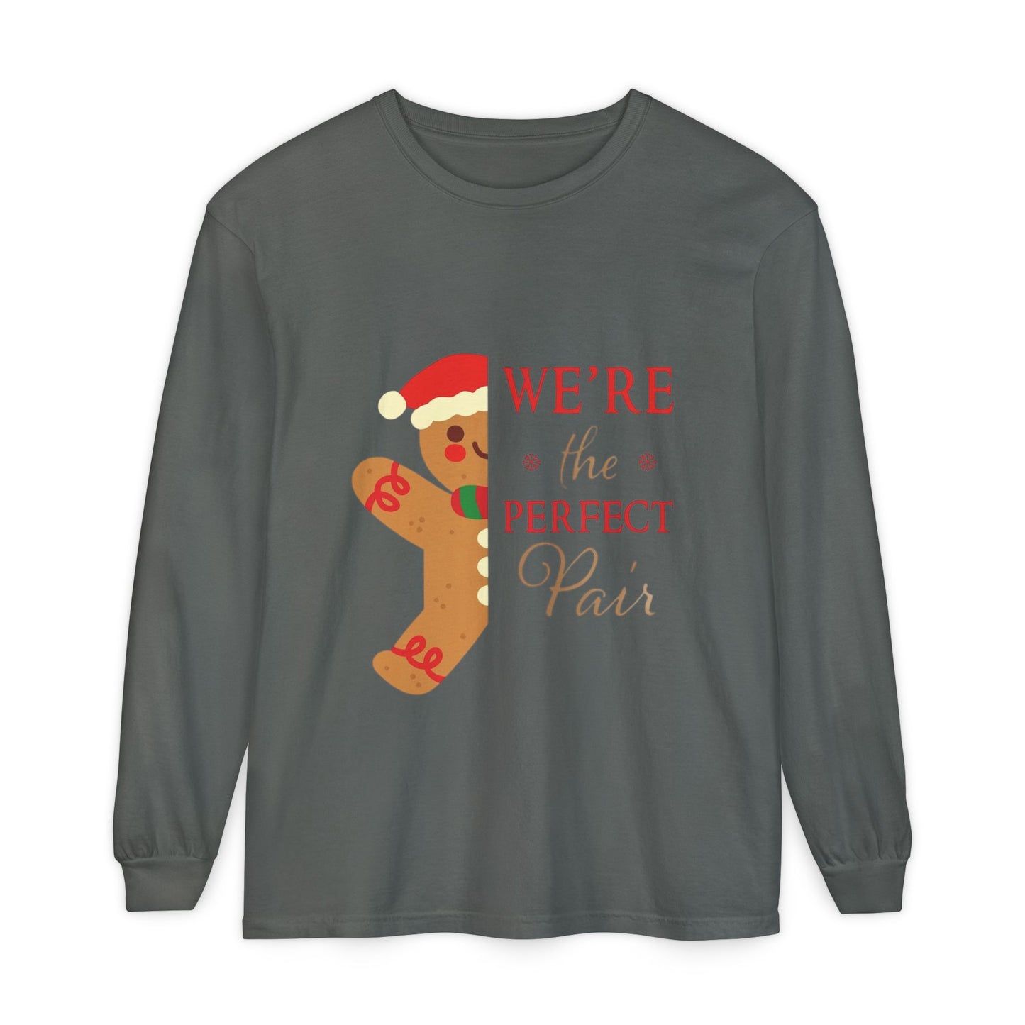 Gingerbread 'We're the Perfect Pair' Long Sleeve T-Shirt