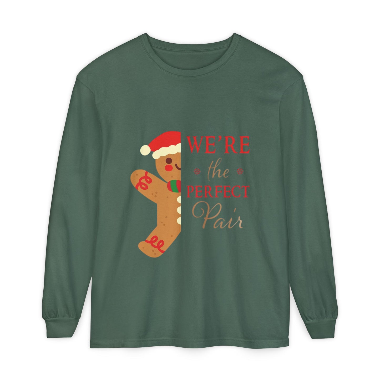 Gingerbread 'We're the Perfect Pair' Long Sleeve T-Shirt