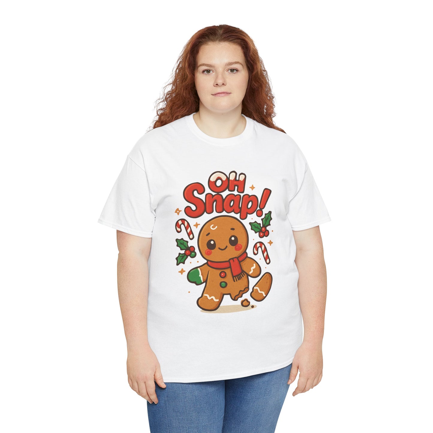 Gingerbread 'Oh Snap!' Holiday T-Shirt