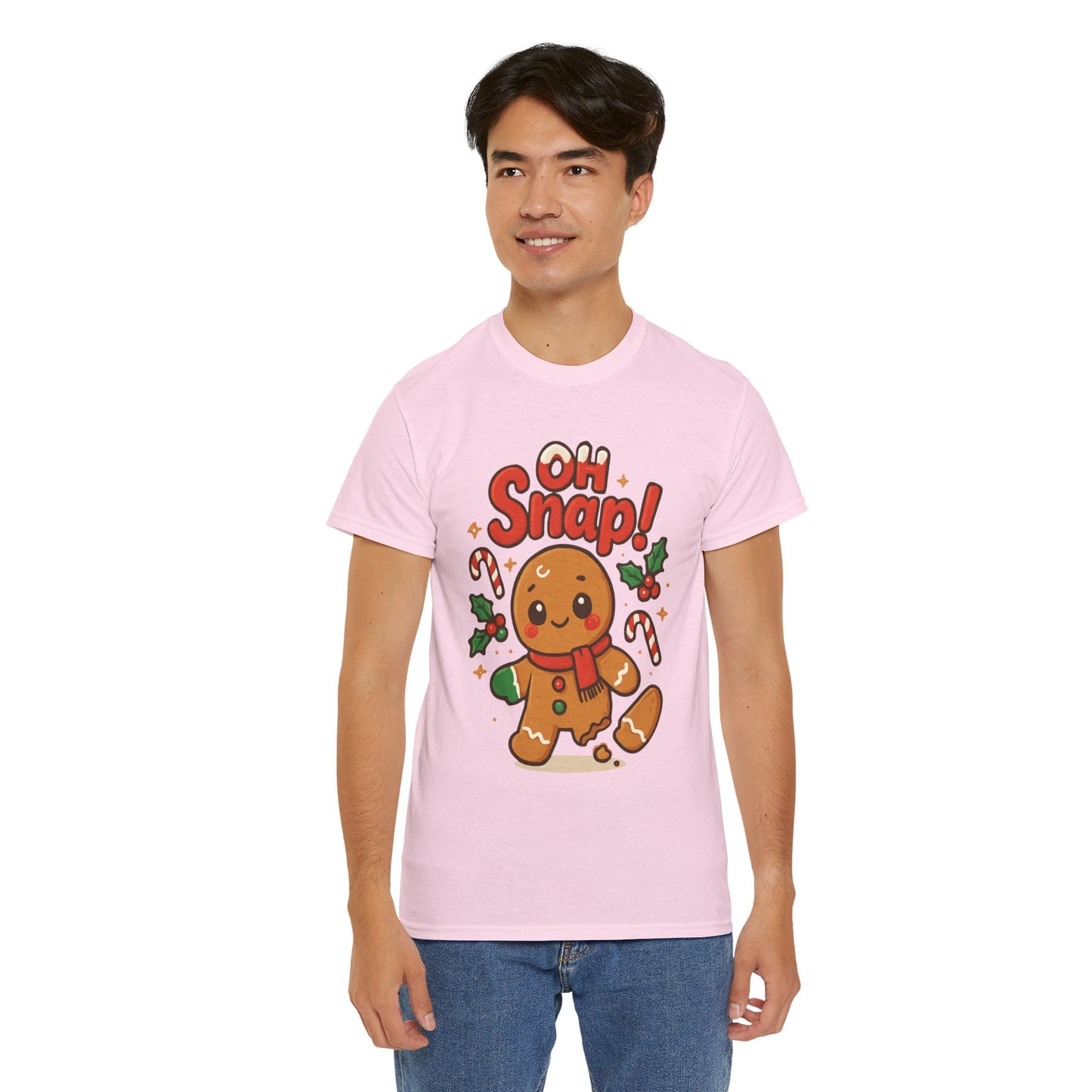 Gingerbread 'Oh Snap!' Holiday T-Shirt