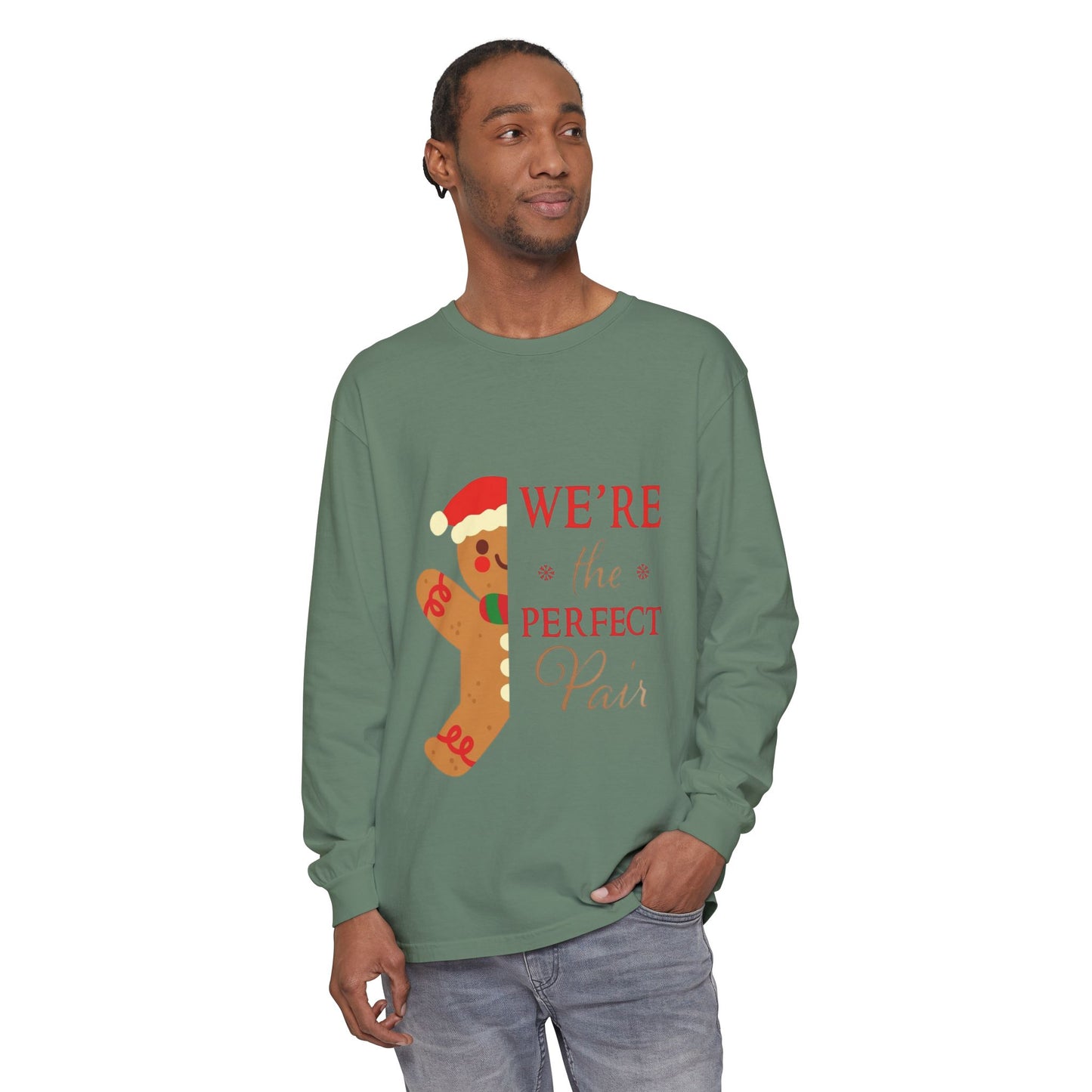 Gingerbread 'We're the Perfect Pair' Long Sleeve T-Shirt