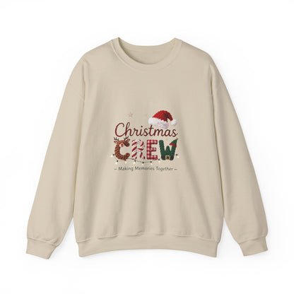 Christmas Crew Sweatshirt – 'Making Memories Together' Holiday Pullover