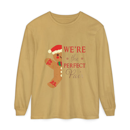 Gingerbread 'We're the Perfect Pair' Long Sleeve T-Shirt