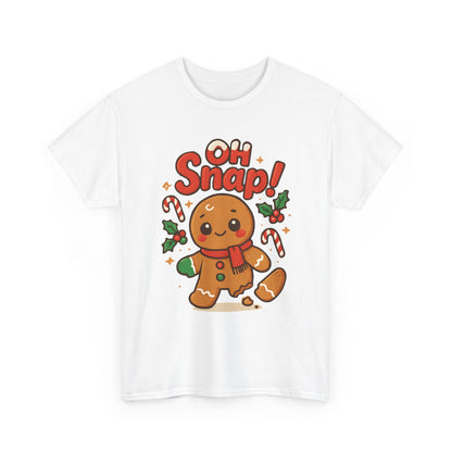 Gingerbread 'Oh Snap!' Holiday T-Shirt