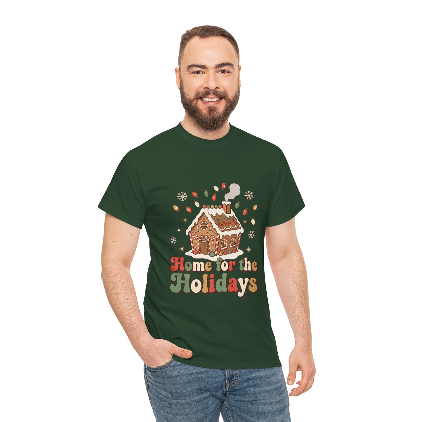 Holiday Gingerbread 'Home for the Holidays' Tee