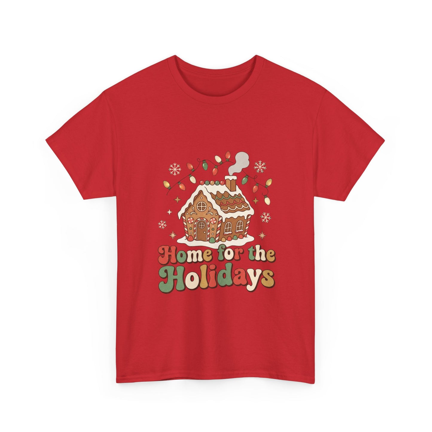 Holiday Gingerbread 'Home for the Holidays' Tee
