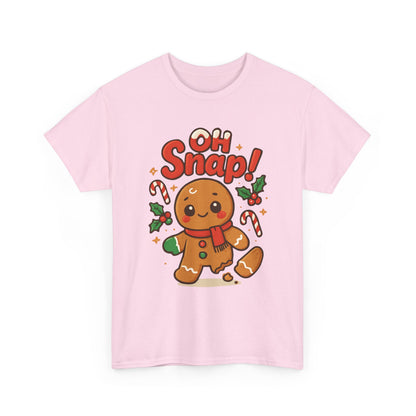 Gingerbread 'Oh Snap!' Holiday T-Shirt