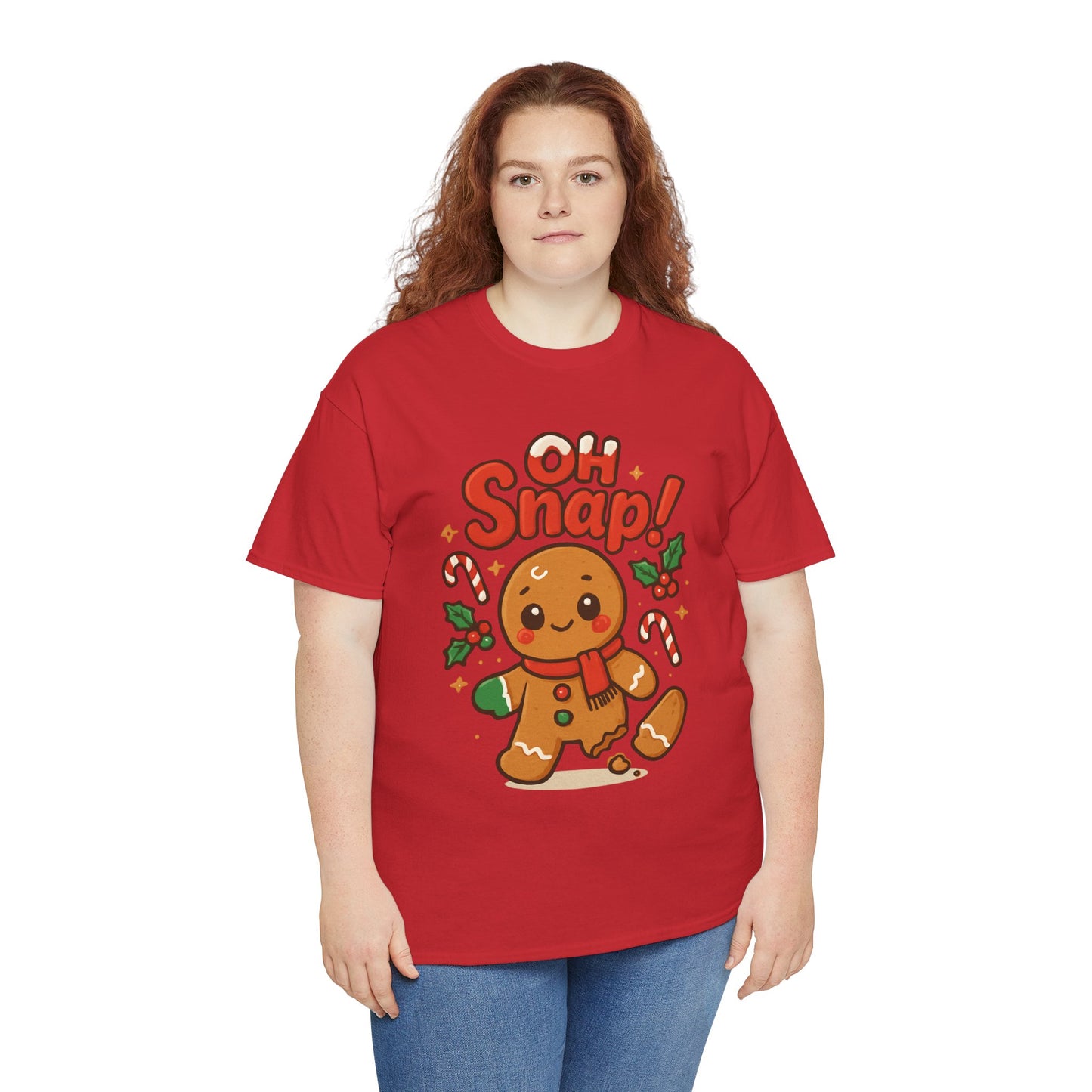 Gingerbread 'Oh Snap!' Holiday T-Shirt