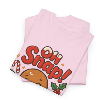 Gingerbread 'Oh Snap!' Holiday T-Shirt