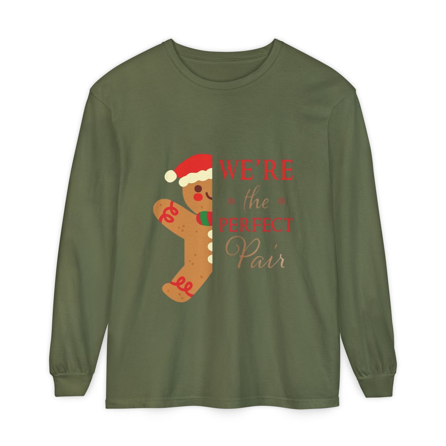 Gingerbread 'We're the Perfect Pair' Long Sleeve T-Shirt
