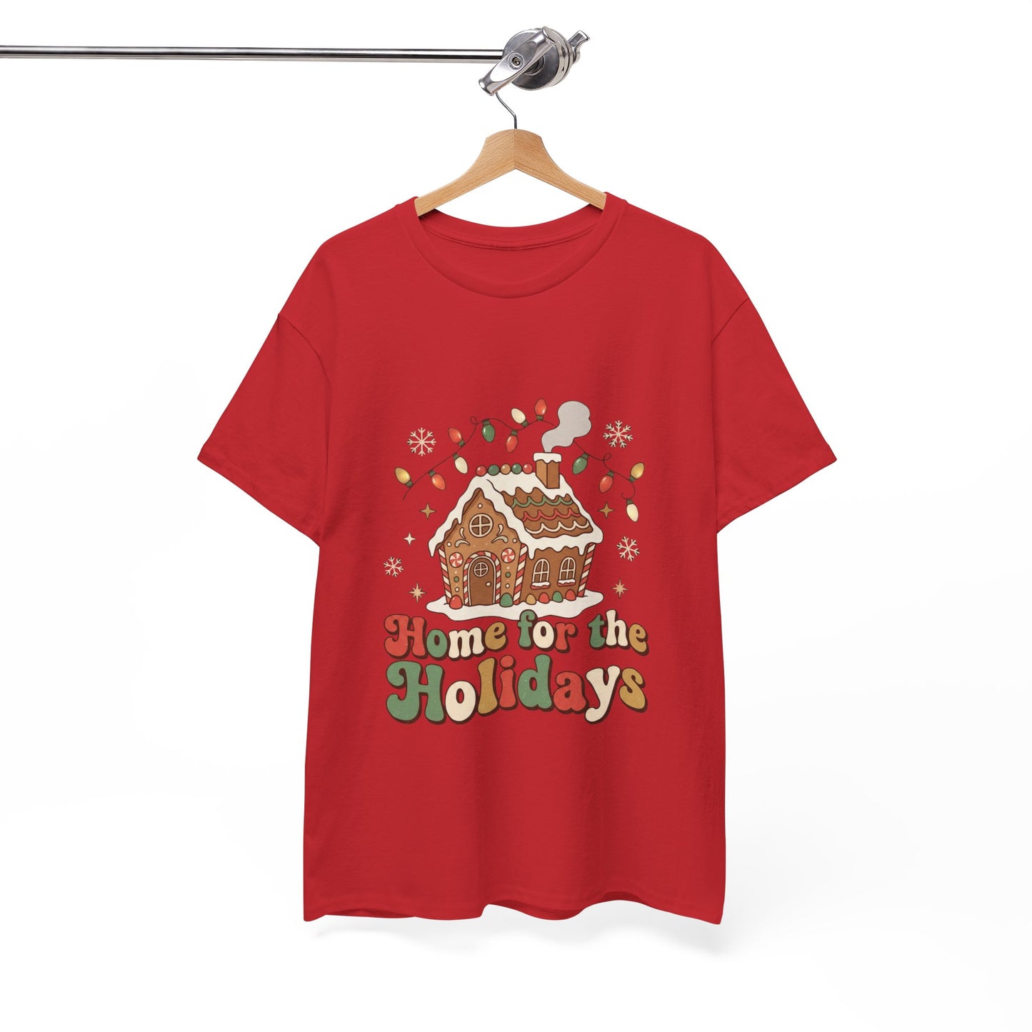 Holiday Gingerbread 'Home for the Holidays' Tee