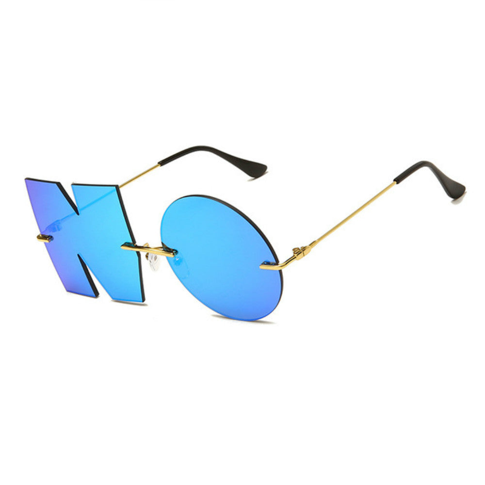 Fashion New Personality Rainbow Sunglasses