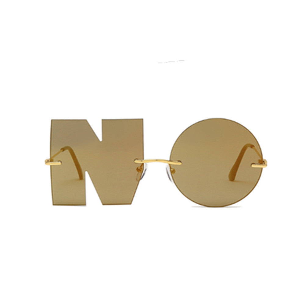 Fashion New Personality Rainbow Sunglasses