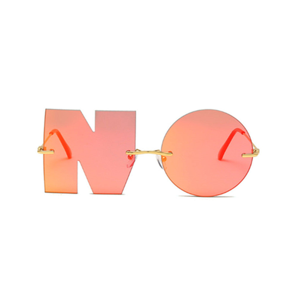 Fashion New Personality Rainbow Sunglasses