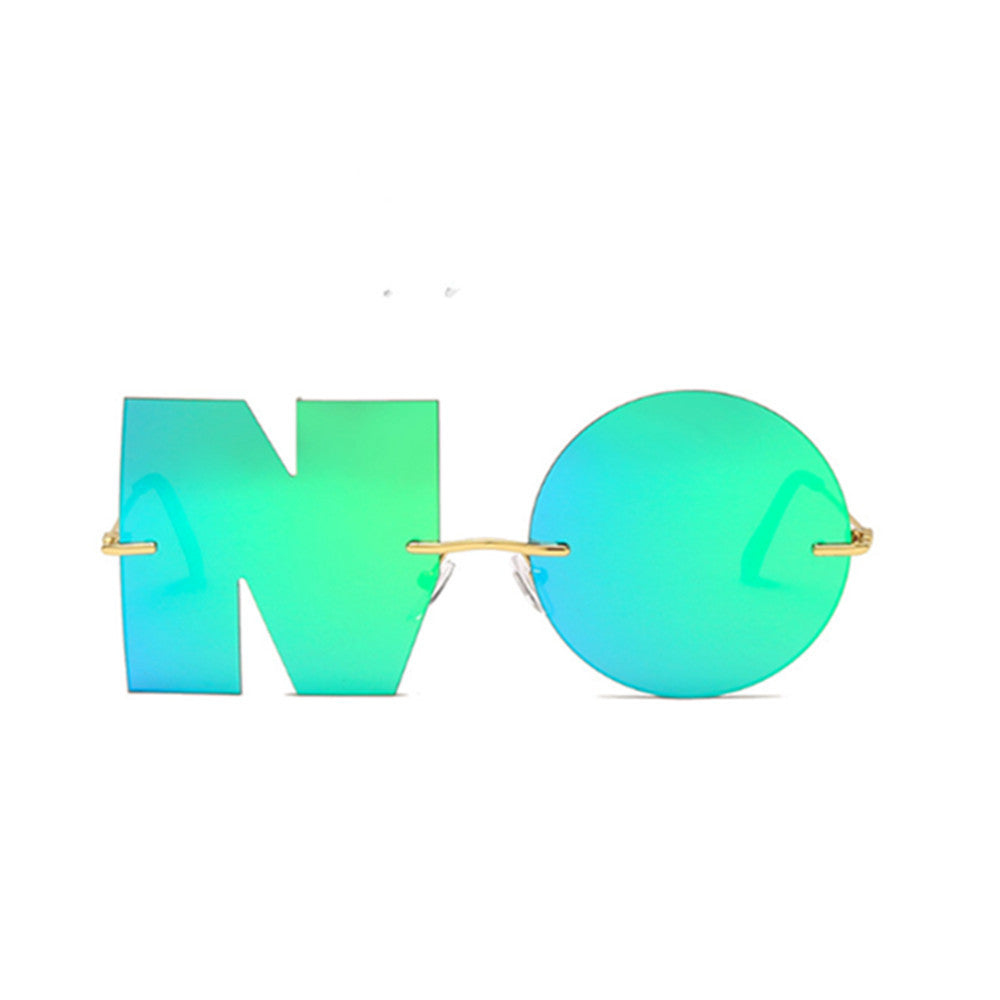 Fashion New Personality Rainbow Sunglasses