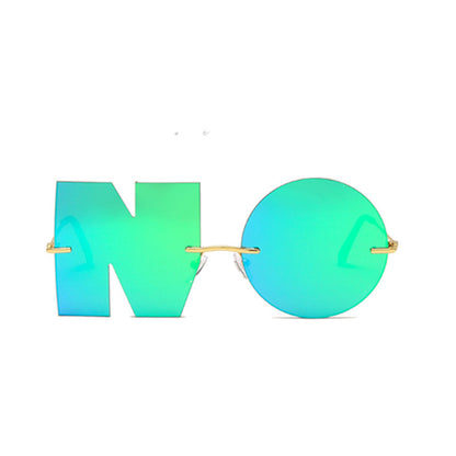 Fashion New Personality Rainbow Sunglasses