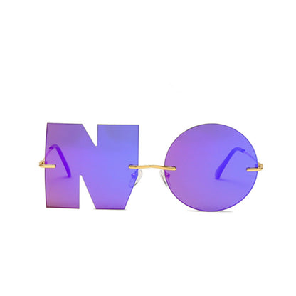 Fashion New Personality Rainbow Sunglasses