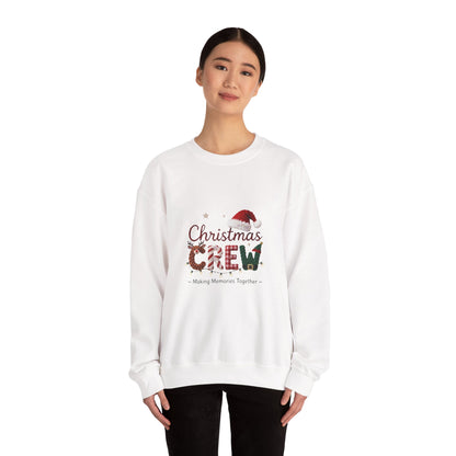 Christmas Crew Sweatshirt – 'Making Memories Together' Holiday Pullover