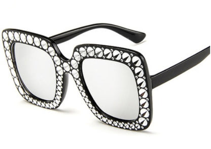 Sunglasses net red glasses