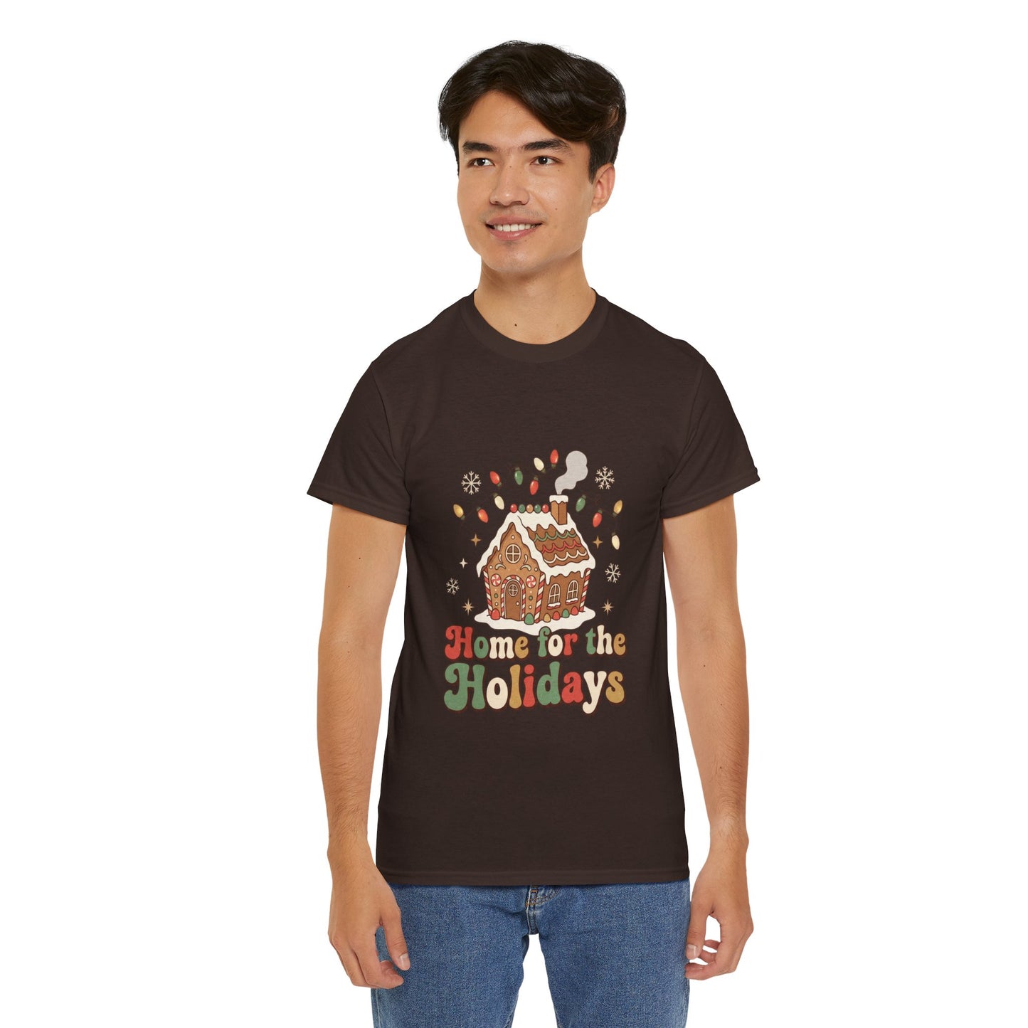 Holiday Gingerbread 'Home for the Holidays' Tee