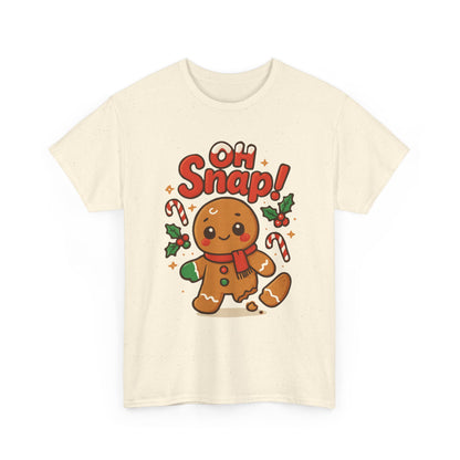 Gingerbread 'Oh Snap!' Holiday T-Shirt