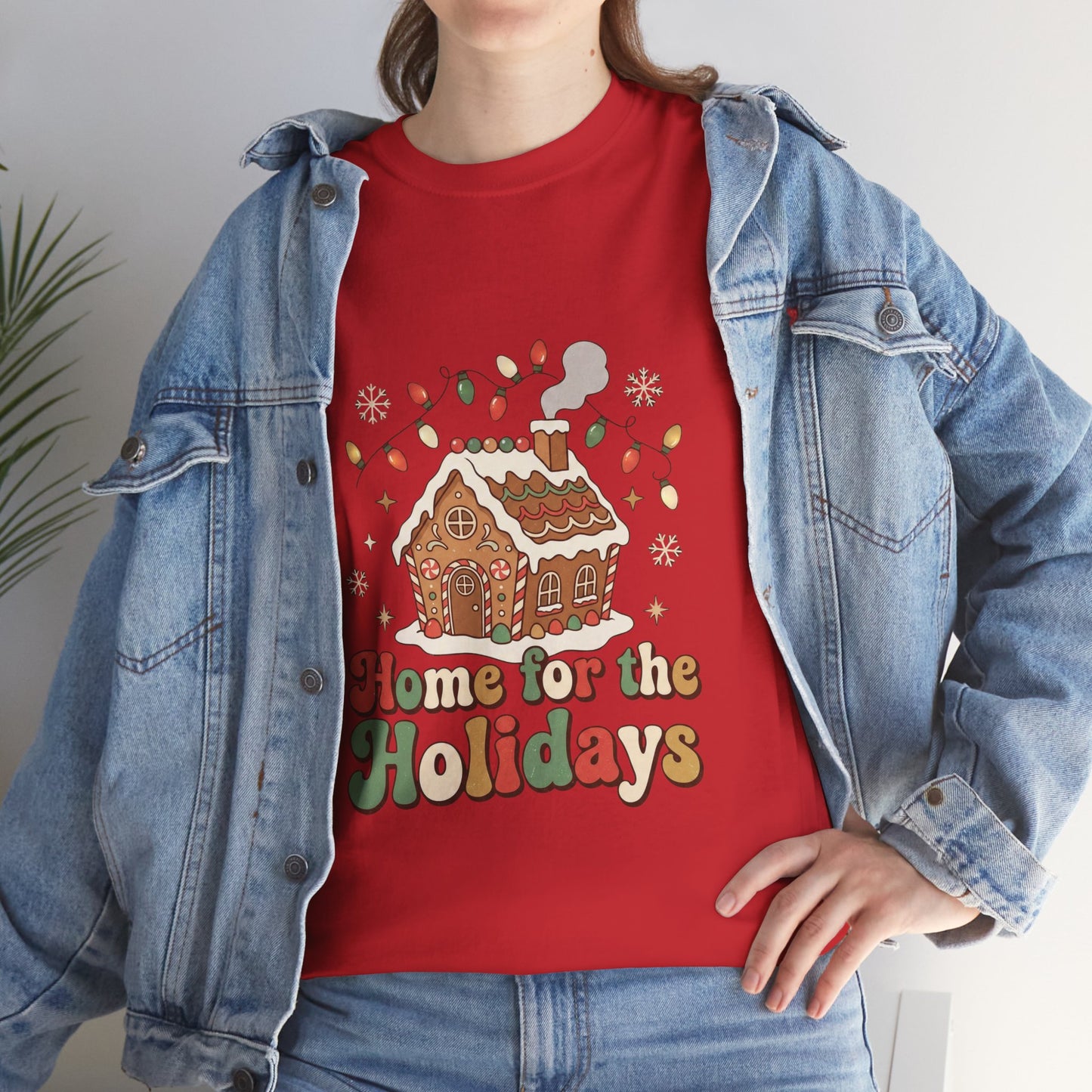Holiday Gingerbread 'Home for the Holidays' Tee