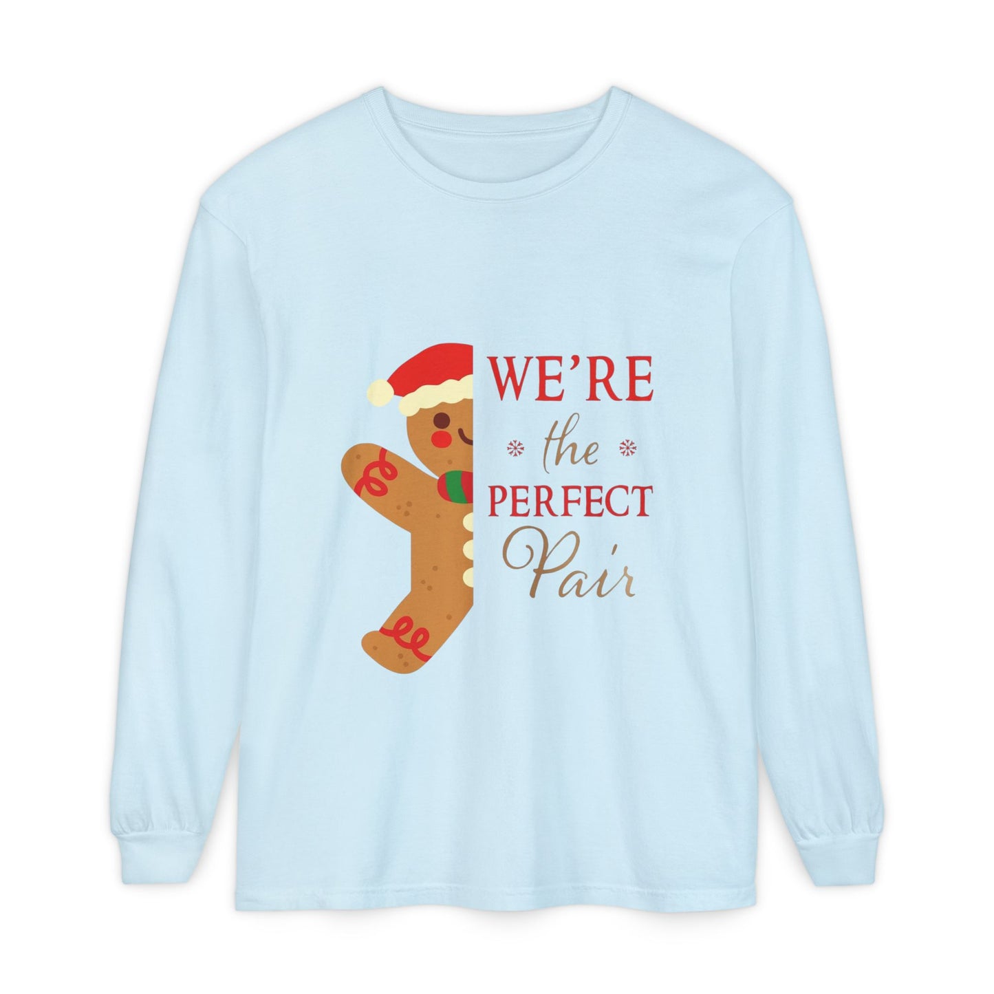 Gingerbread 'We're the Perfect Pair' Long Sleeve T-Shirt