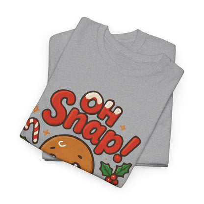 Gingerbread 'Oh Snap!' Holiday T-Shirt