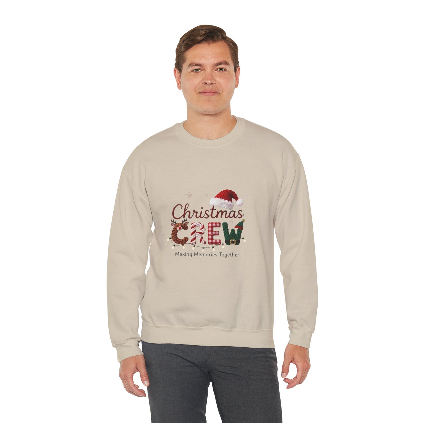Christmas Crew Sweatshirt – 'Making Memories Together' Holiday Pullover