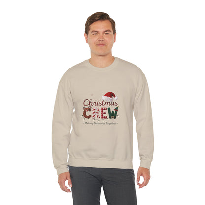 Christmas Crew Sweatshirt – 'Making Memories Together' Holiday Pullover