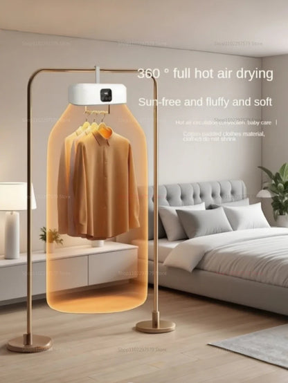 Remote Control Portable Electric Clothes Dryer