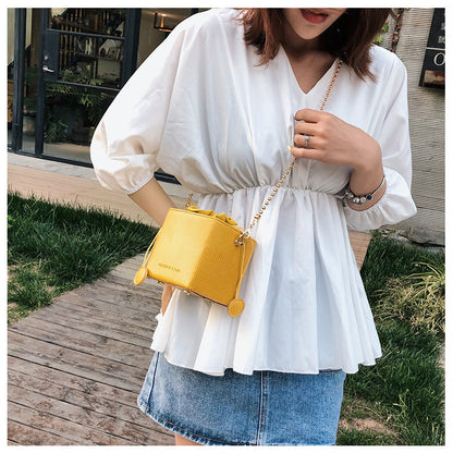 Women's bags new pumping bucket bag