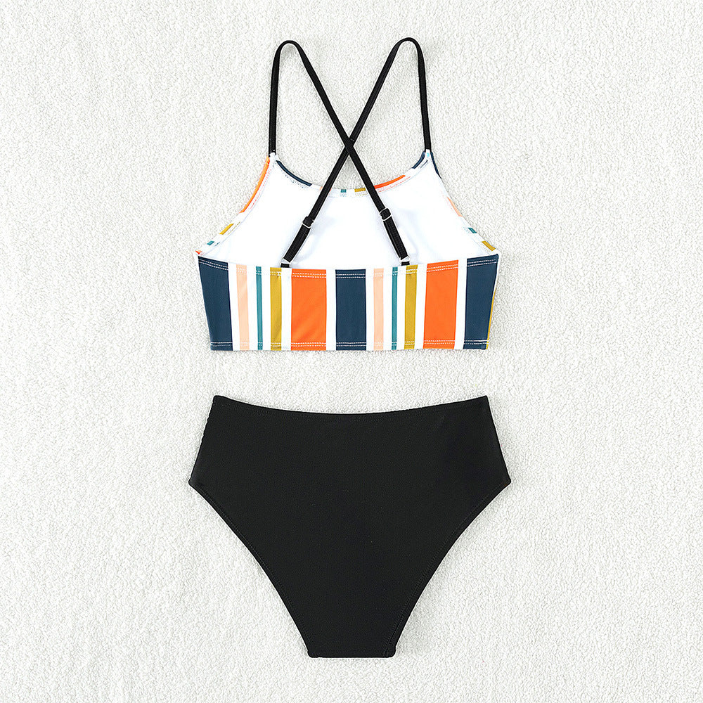 Split Bikini Girl's Swimsuit