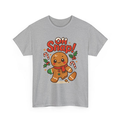 Gingerbread 'Oh Snap!' Holiday T-Shirt