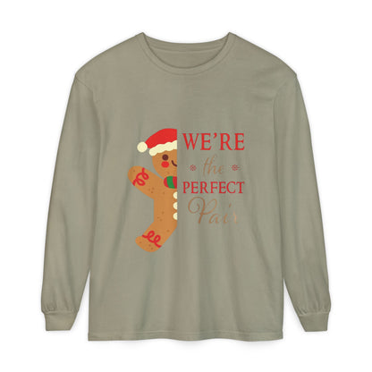 Gingerbread 'We're the Perfect Pair' Long Sleeve T-Shirt