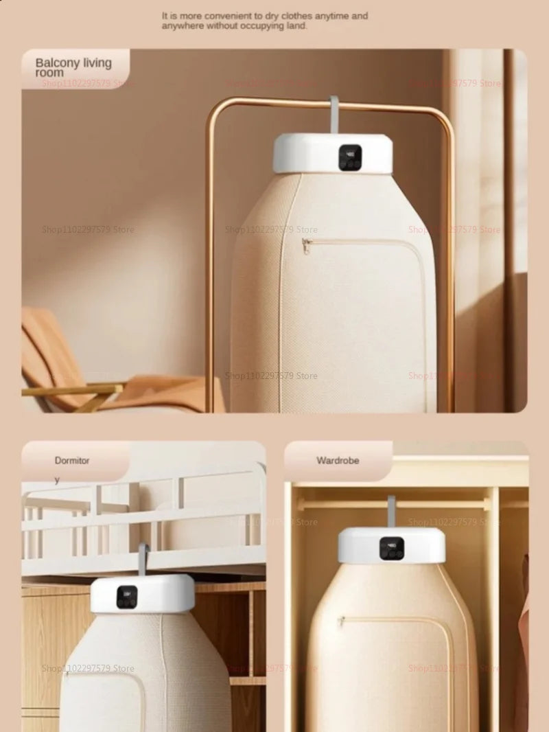 Remote Control Portable Electric Clothes Dryer