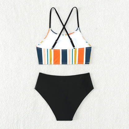 Split Bikini Girl's Swimsuit