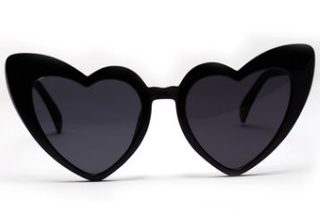 peach heart sunglasses