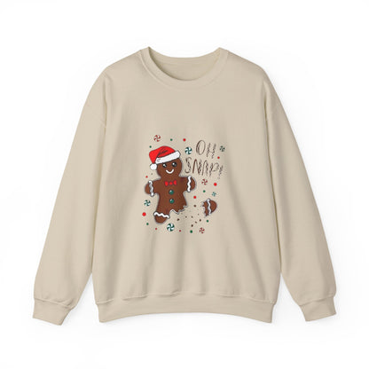 Gingerbread 'Oh Snap!' Sweatshirt – Funny Holiday Christmas Crewneck