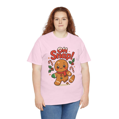 Gingerbread 'Oh Snap!' Holiday T-Shirt