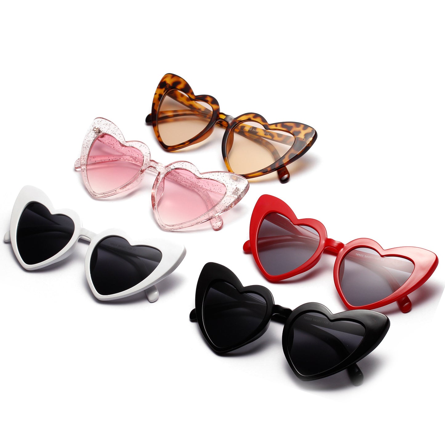 Love Sunglasses Big Heart Sunglasses