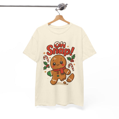 Gingerbread 'Oh Snap!' Holiday T-Shirt