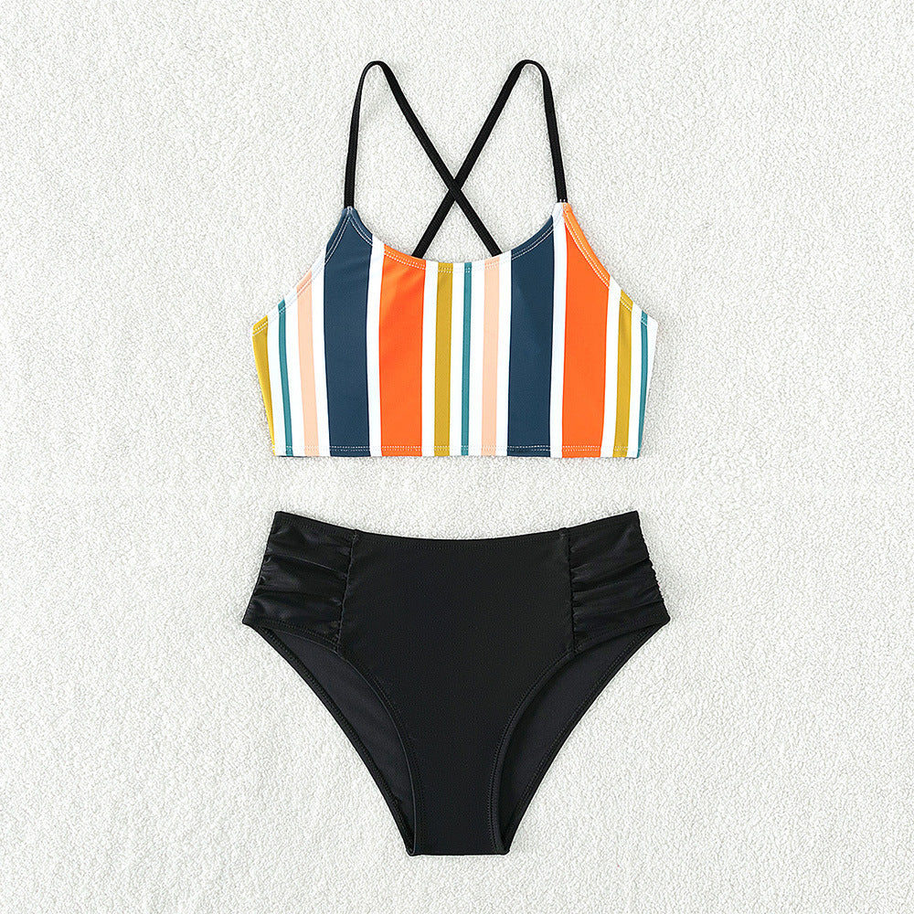 Split Bikini Girl's Swimsuit